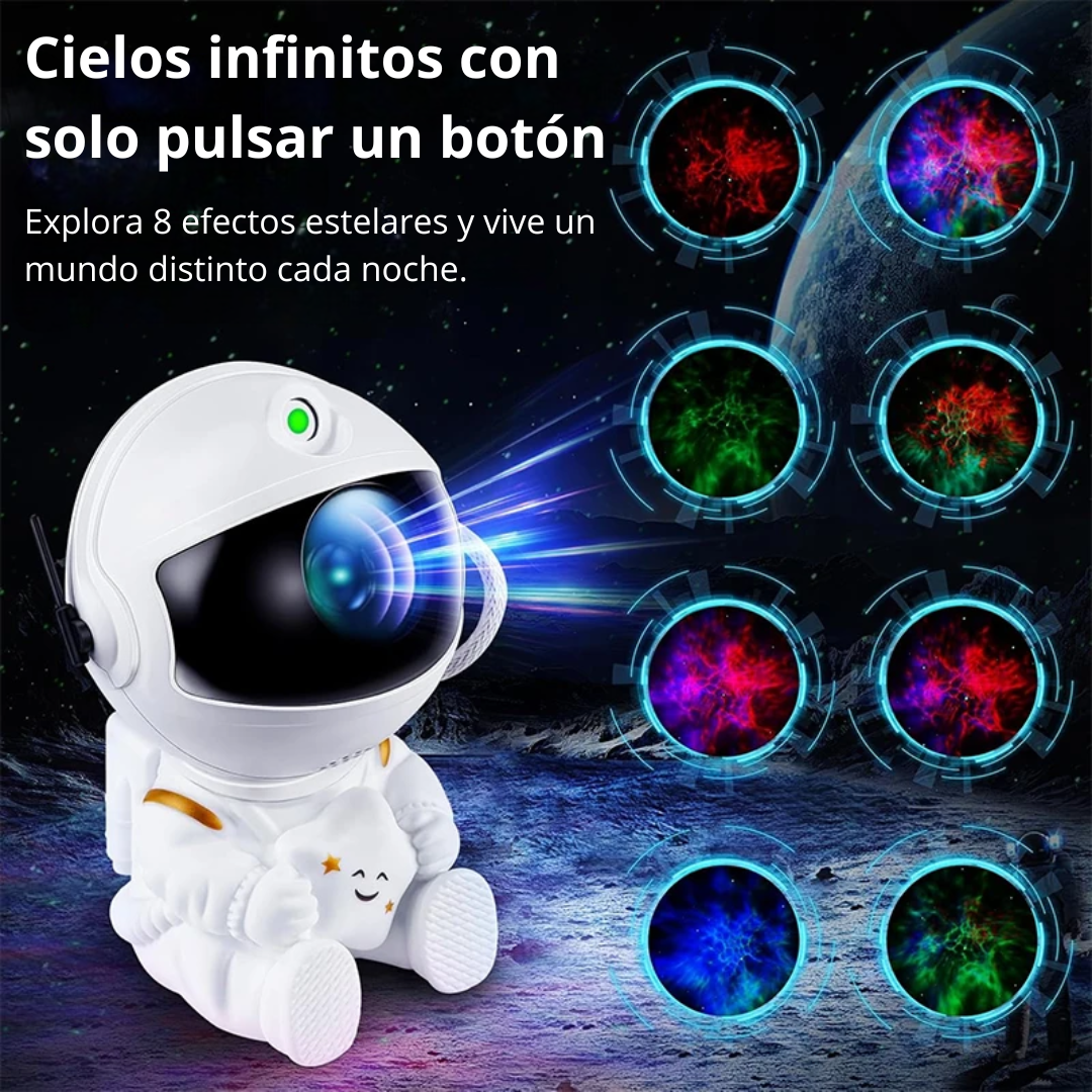Proyector de Galaxia Astronauta LED